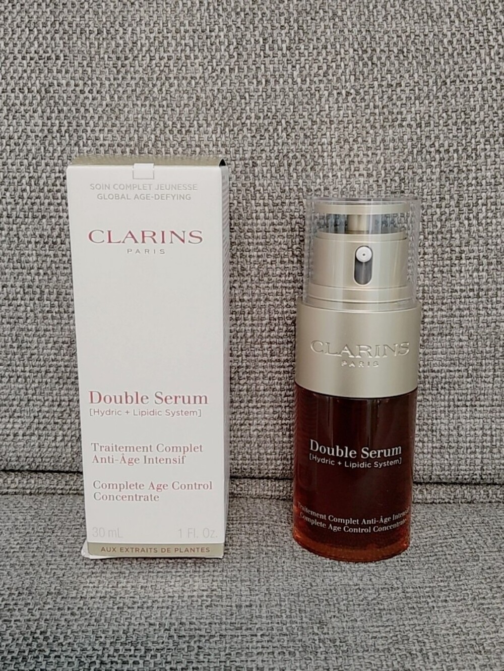 [New] Clarins Double Serum – Complete Age Control Concentrate 30ml